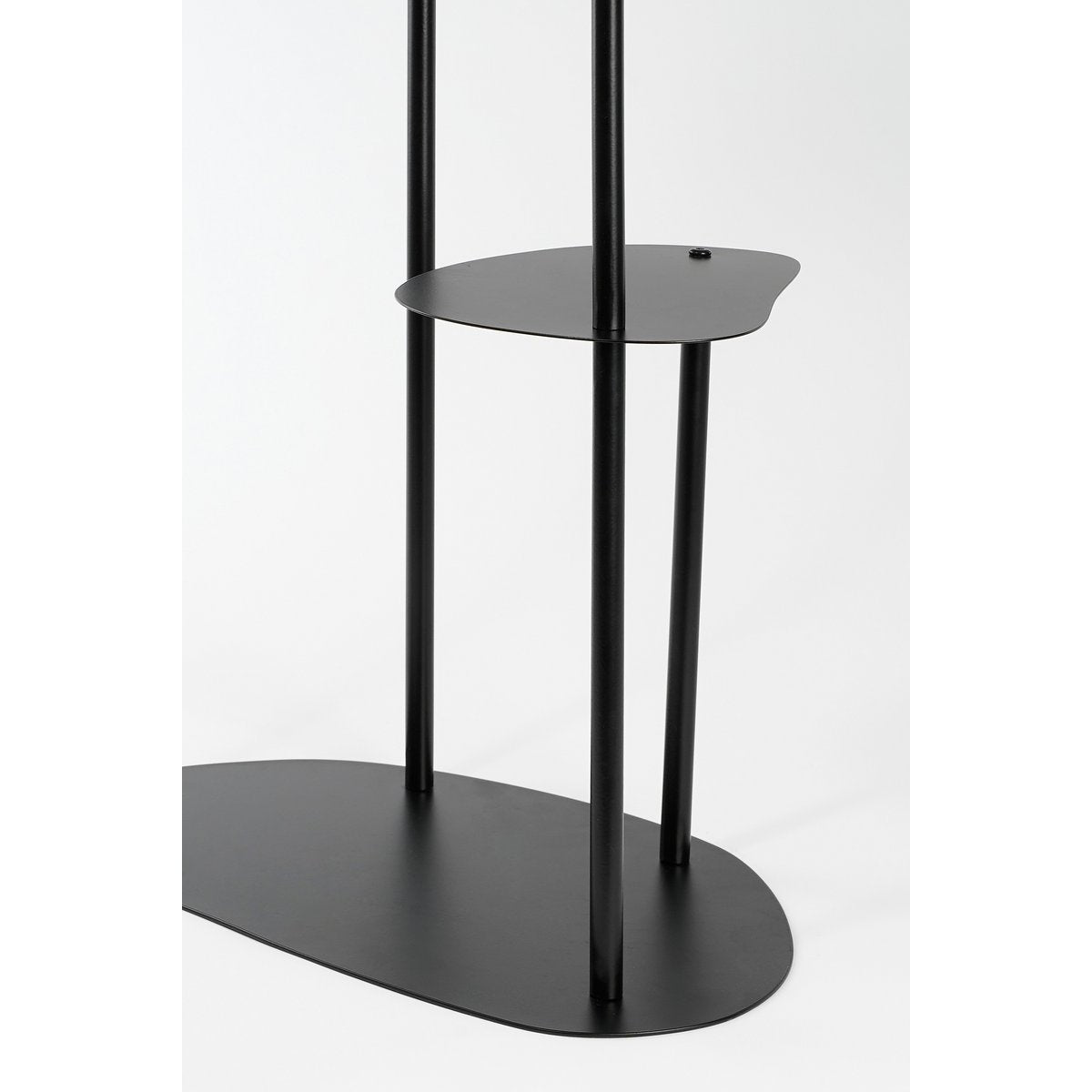 Esra Plantentafel L48 x B27 x H100 cm Metaal Zwart