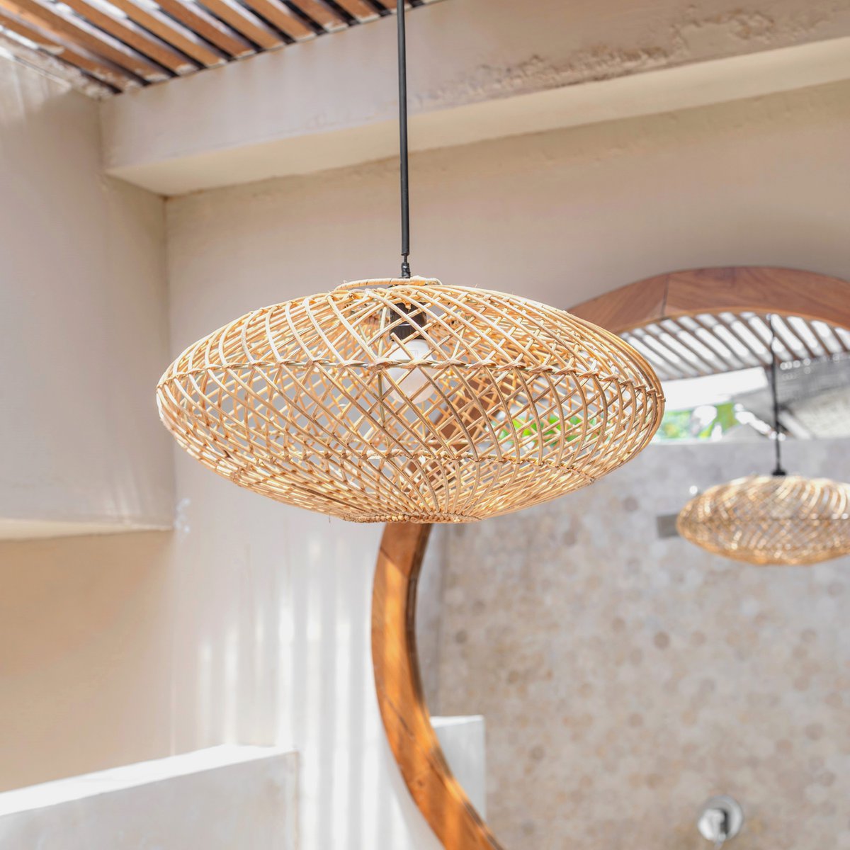 Aditya BOHO Rattan lampenkap Ø 40 cm