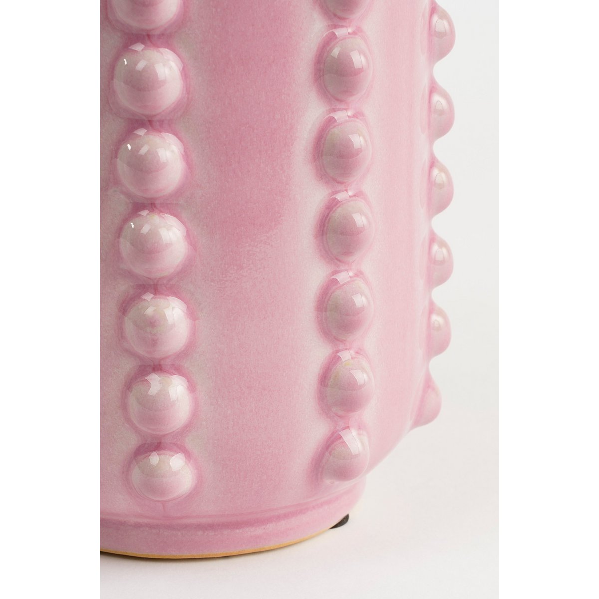 Bubble Vaas Lang H30 x Ø11 cm Keramiek Roze