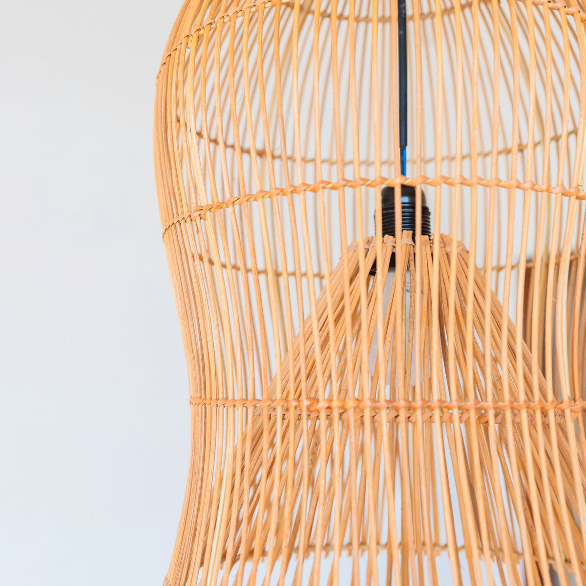 Dewy Rotan lampenkap BOHO plafondlamp