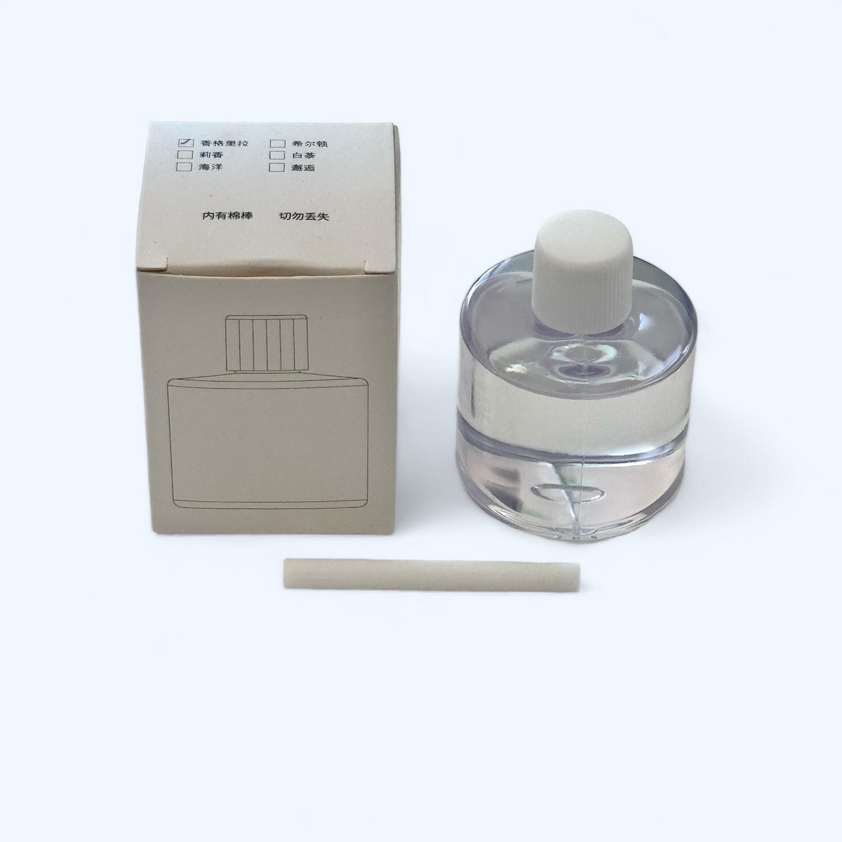 Walia Smart Mini Geurverspreider Compacte Parfum Diffuser voor Wandmontage (tot 60 m²)