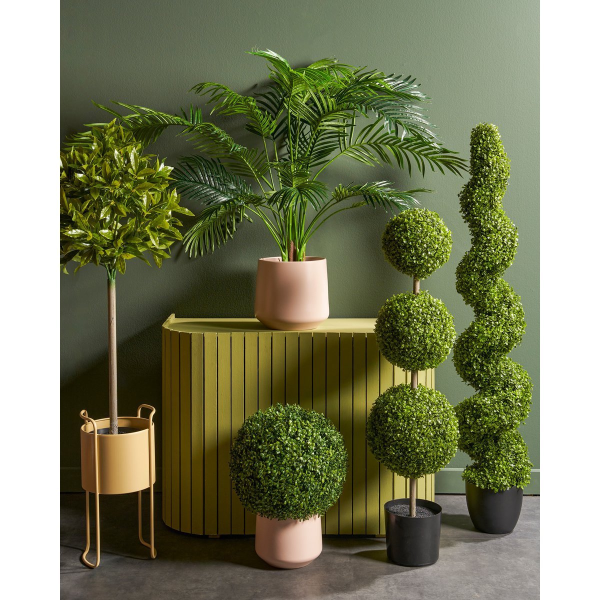 Areca Palm Kunstplant in Pot H134 x Ø50 cm UV-resistant