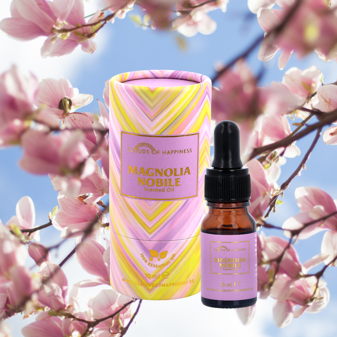 Set van 4 geuroliën Rosa Nobile + Magnolia Nobile + Daisy + Lilly of the Valley Scented Oils