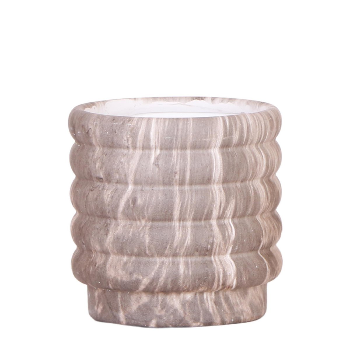 Marble Bruin Sierpot Ø9cm