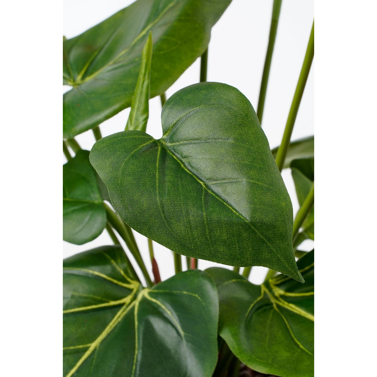Anthurium Kunstplant in Bloempot Stan H38 x Ø30 cm Rood