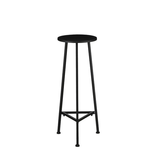 Alice Plantentafel H80 x Ø30 cm Metaal Zwart