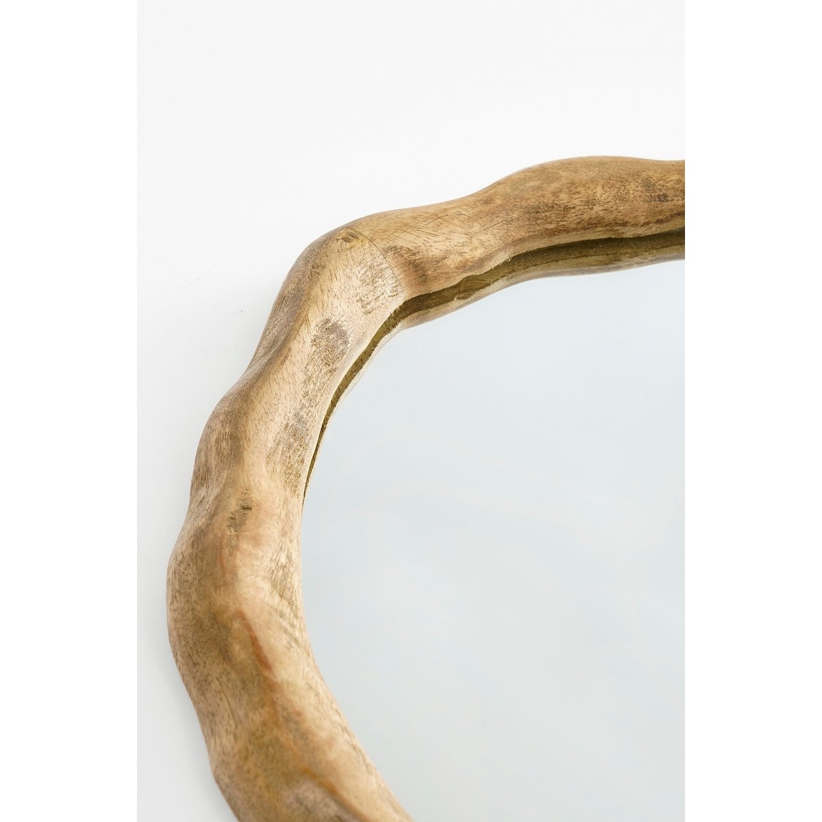 Amber Wandspiegel L36 x B2 x H38 cm FSC 100% Mangohout