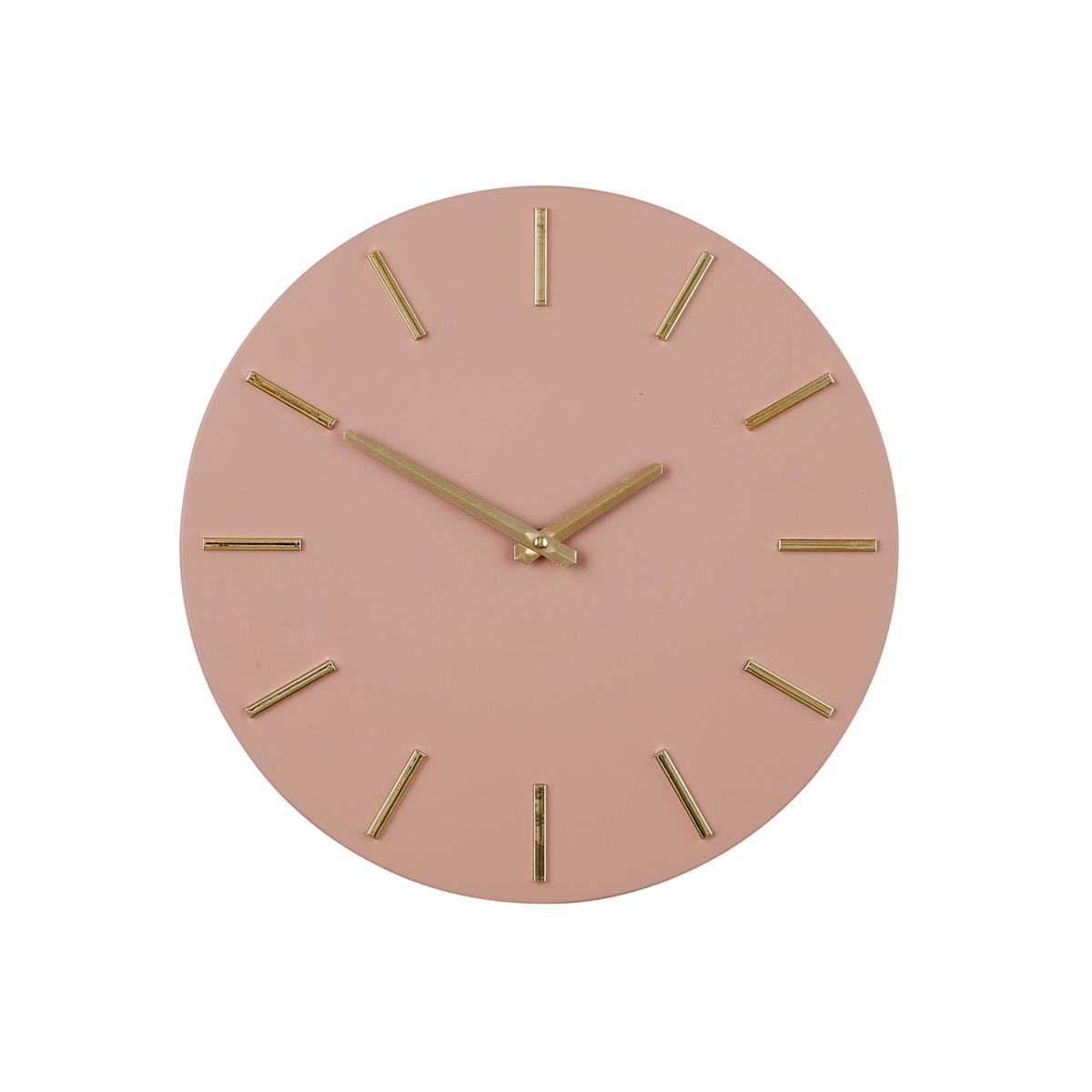 London Wandklok Ø36 cm Roze