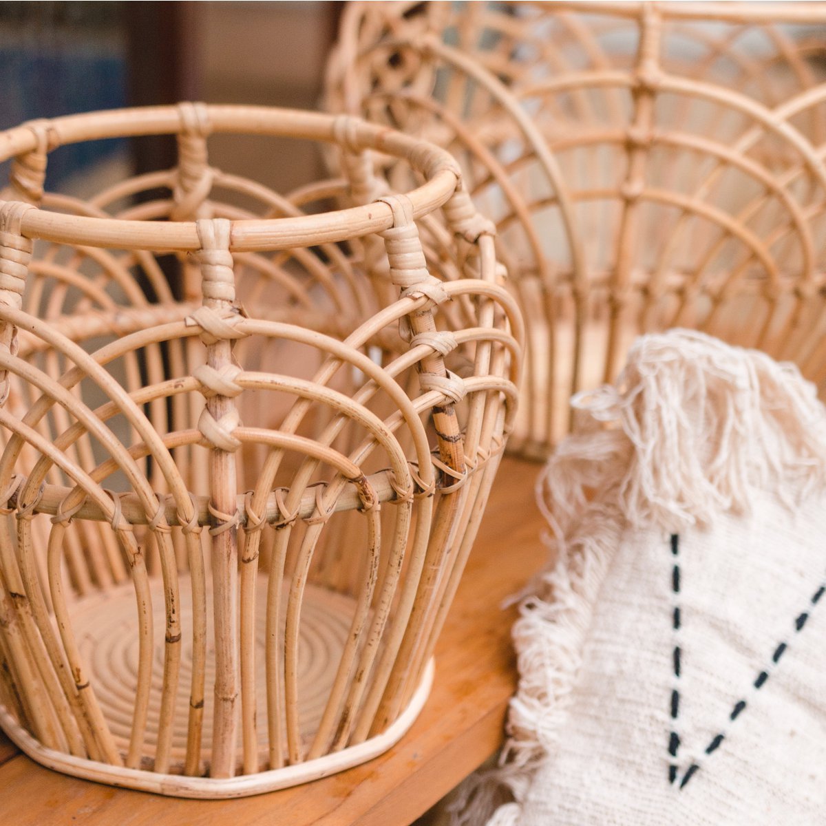 Soul Opbergmand | Plantenmand  van Rotan