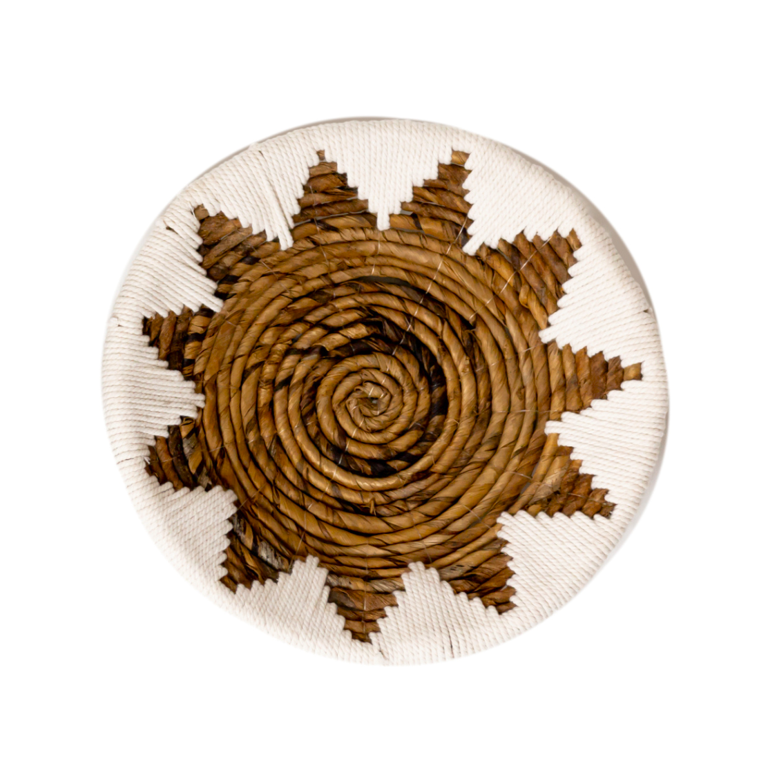 Indira BOHO Geweven Wanddecoratie | Decoratieve Schaal 2 maten