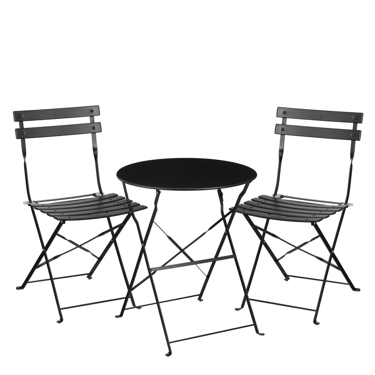 Verona Bistroset Set van 3 Metaal Zwart