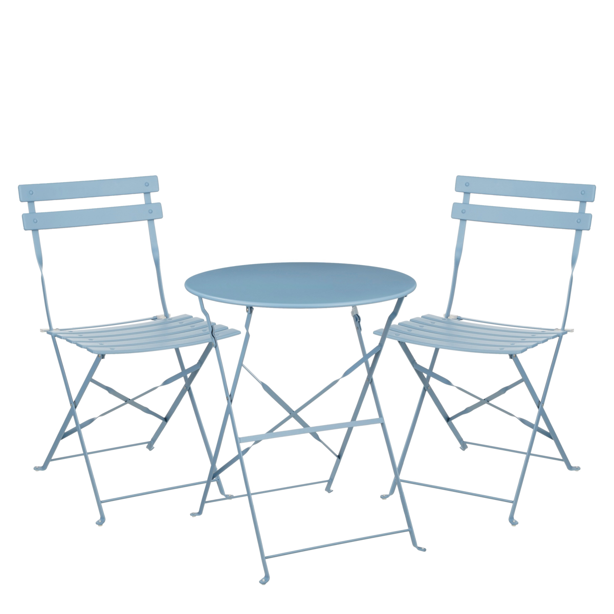 Verona Bistroset Set van 3 Metaal Lichtblauw