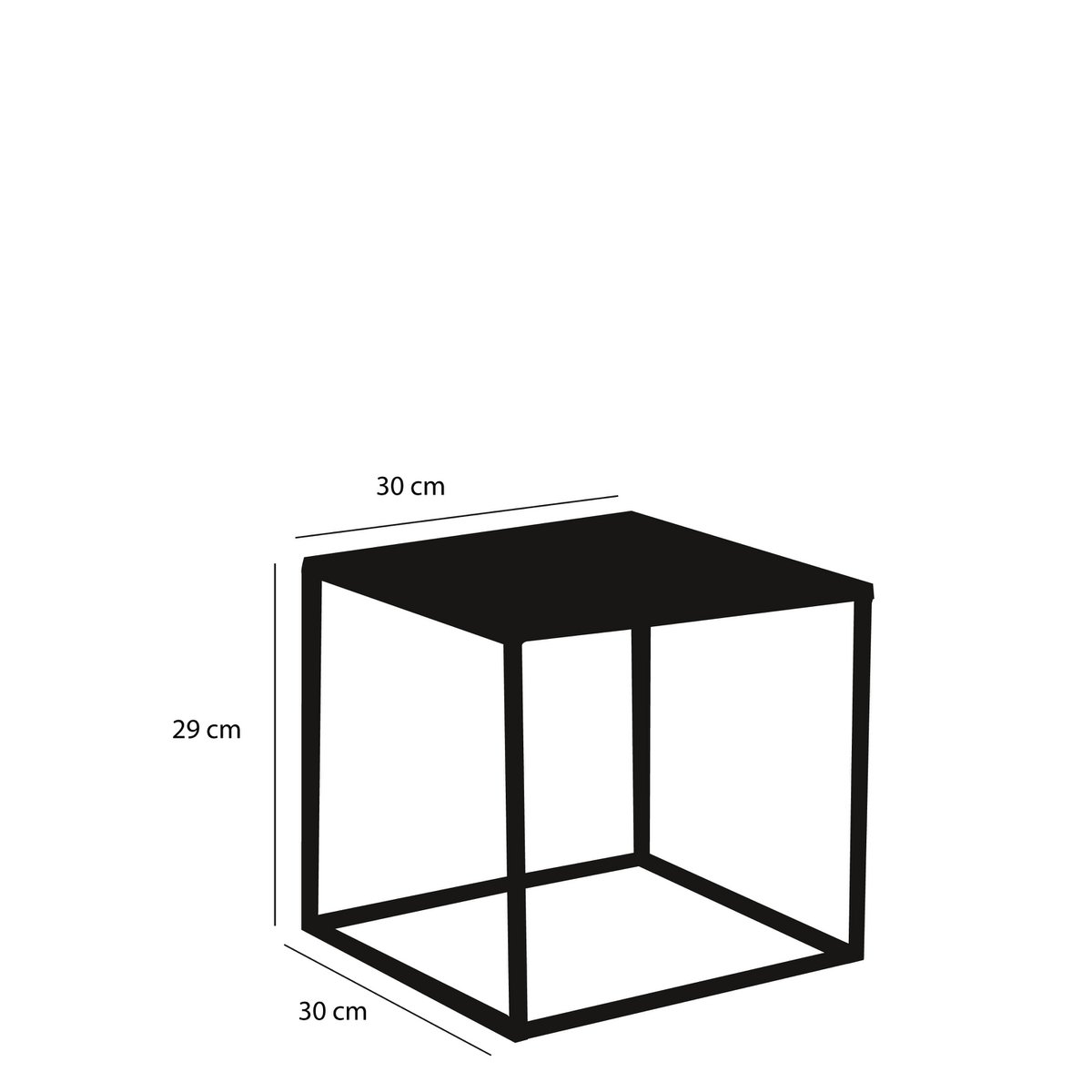 Noah Bijzettafel - Set van 2 Laag