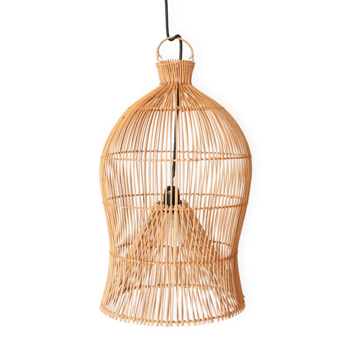 Dewy Rotan lampenkap BOHO plafondlamp