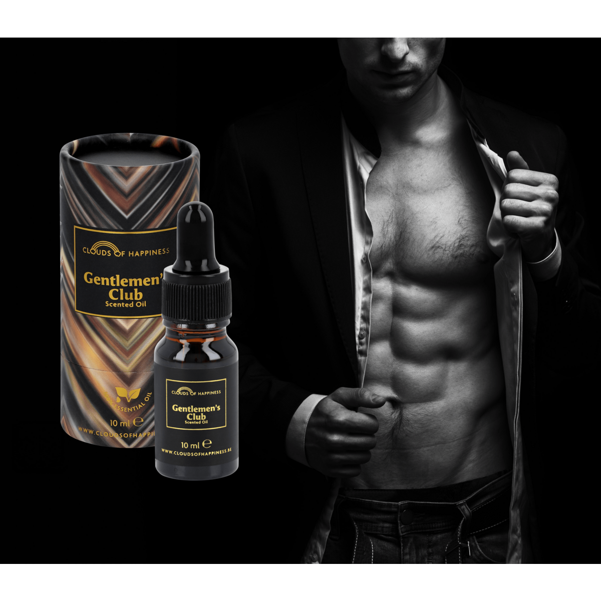 Set van 2 geuroliën Gentlemans Club + Vanilla Sky Scented oil