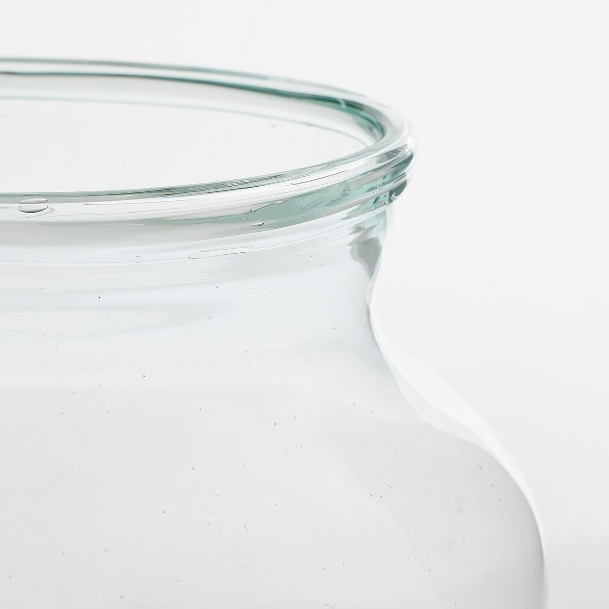 Fien Clear Vaas Transparant Gerecycled Glas H20 x Ø21 cm