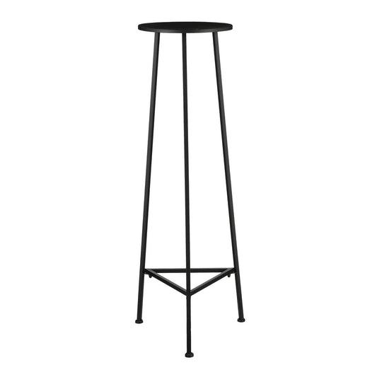 Alice Plantentafel H120 x Ø35 cm Metaal Zwart