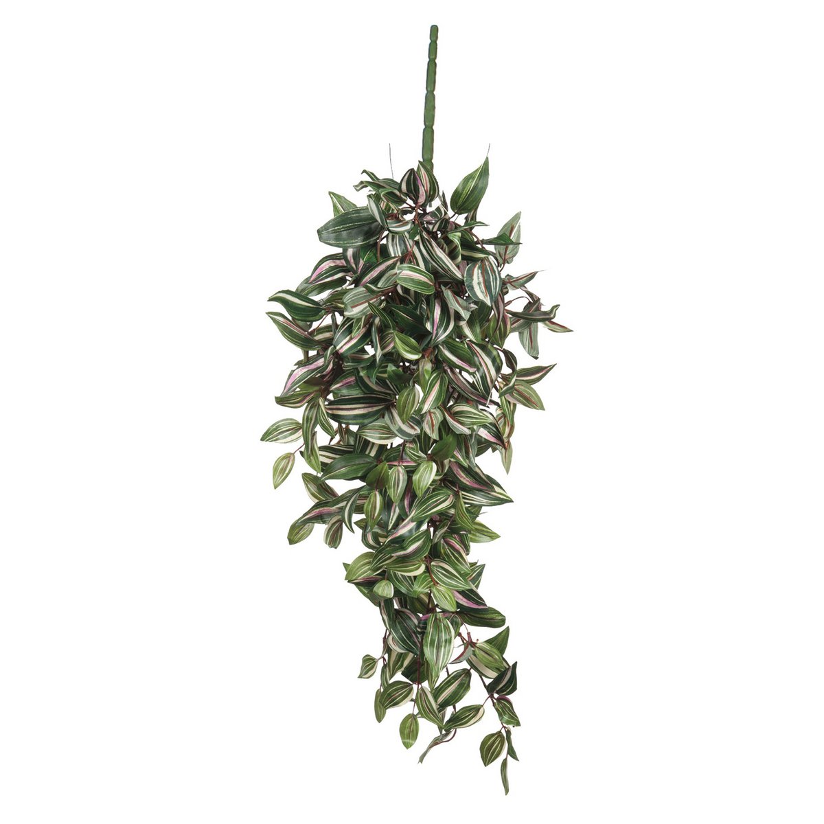 Tradescantia Kunst Hangplant L15 x B30 x H80 cm Groen