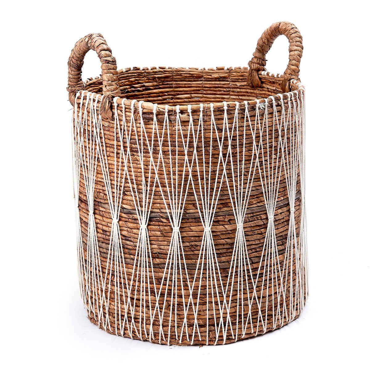 Aurum Boho Opbergmand | Plantenmand gemaakt van bananenvezel