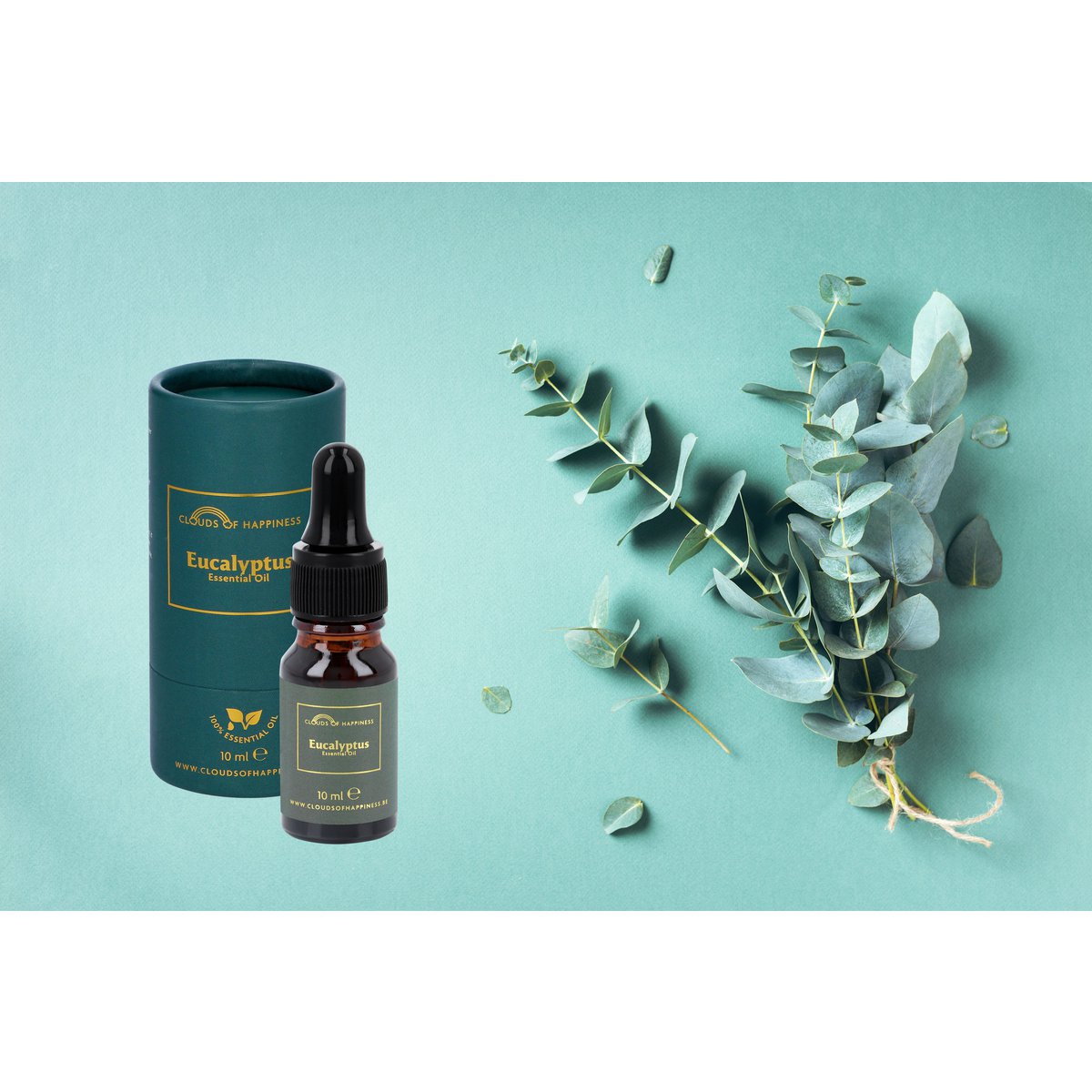 Set van 3 Essential Oils Eucalyptus + BIO Lavender + Orange