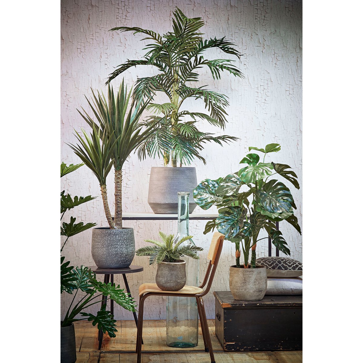 Areca palm Kunstplant H150 x Ø100 cm Groen