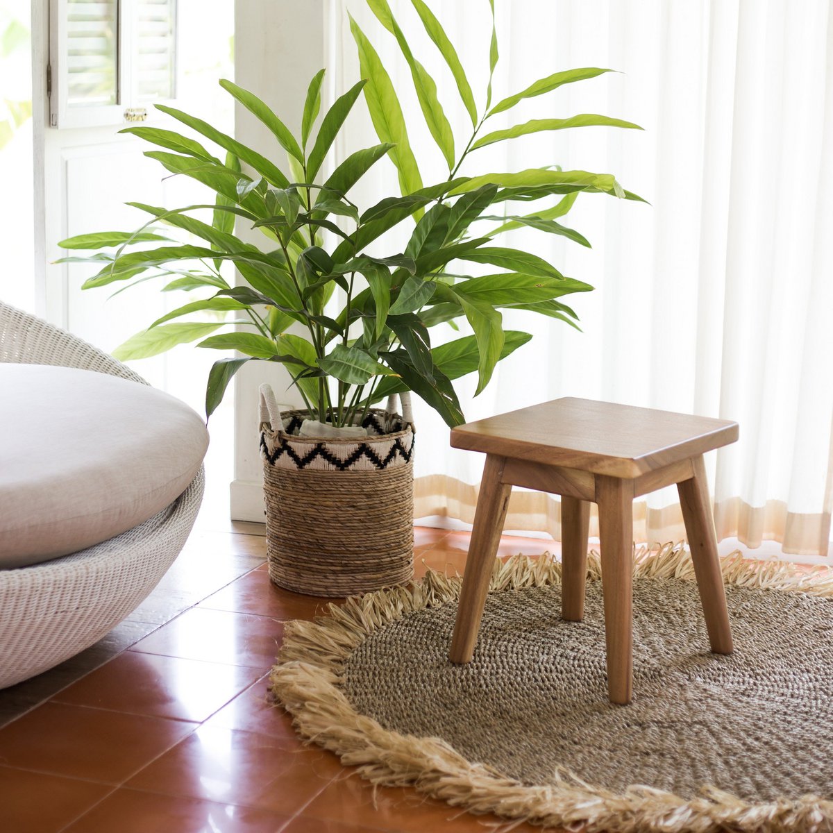 Baskara Opbergmand| Plantenmand van Bananenvezel 3 maten
