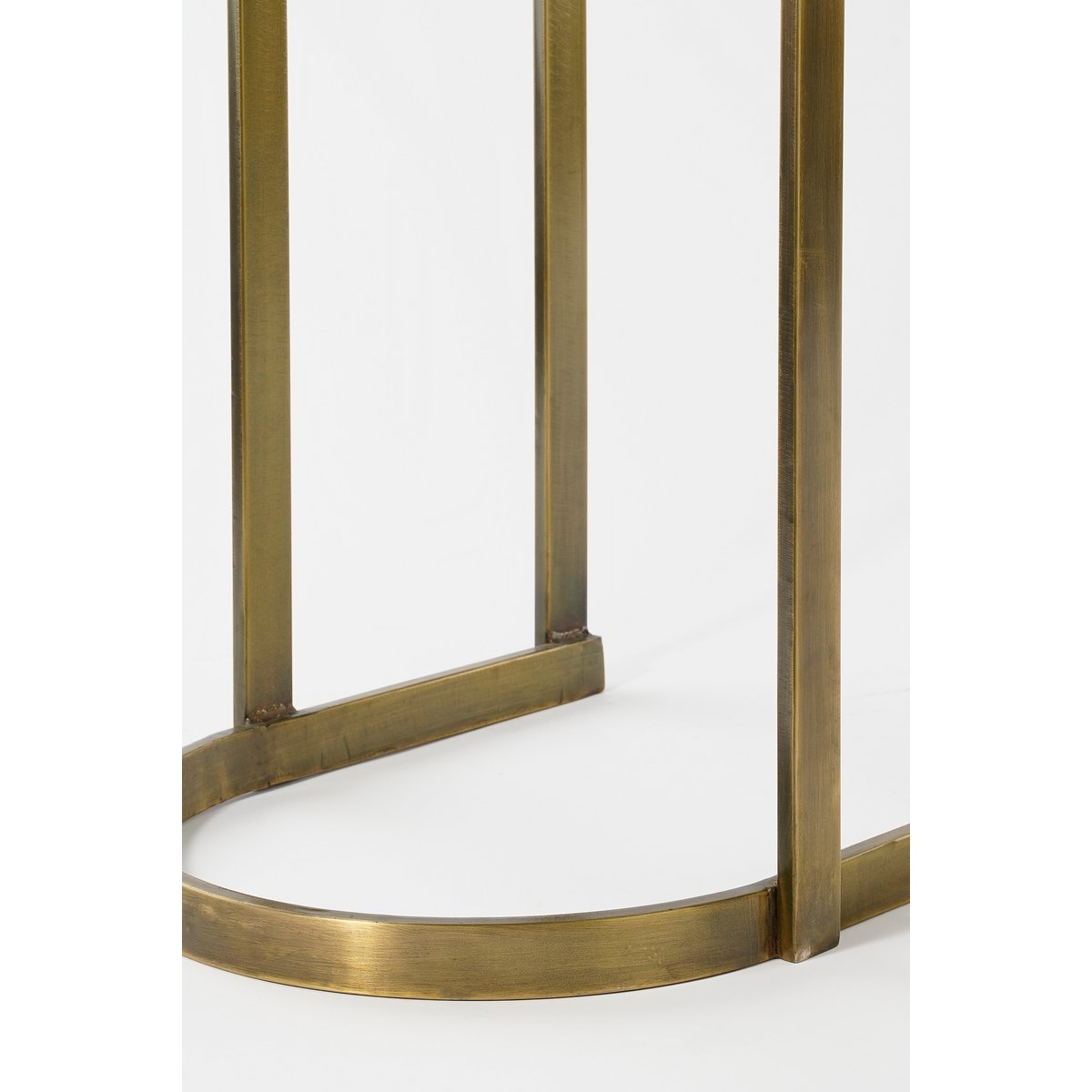 Sem Metalen Bijzettafel Goud Set van 2 L54 x B34 x H56 cm