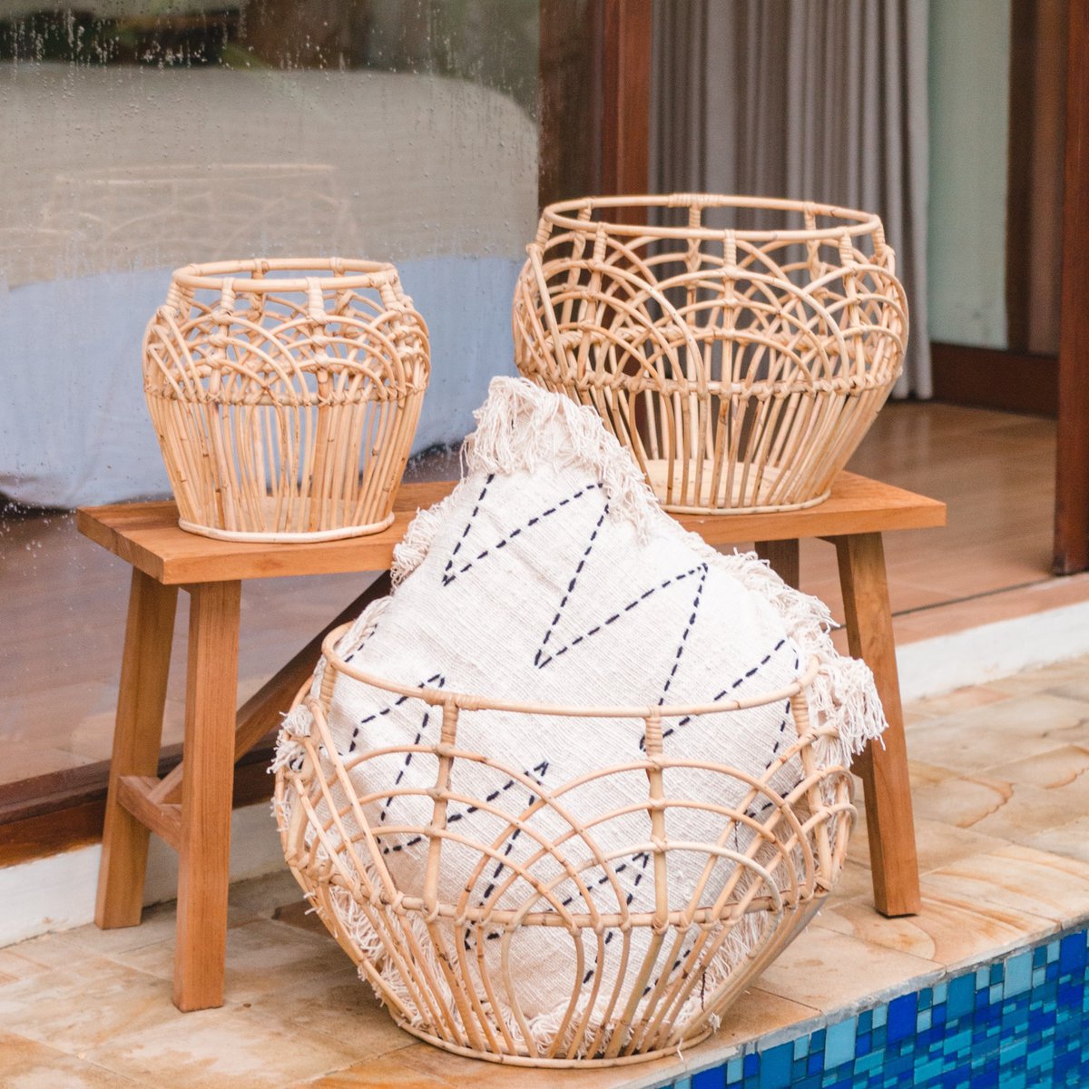 Soul Opbergmand | Plantenmand  van Rotan