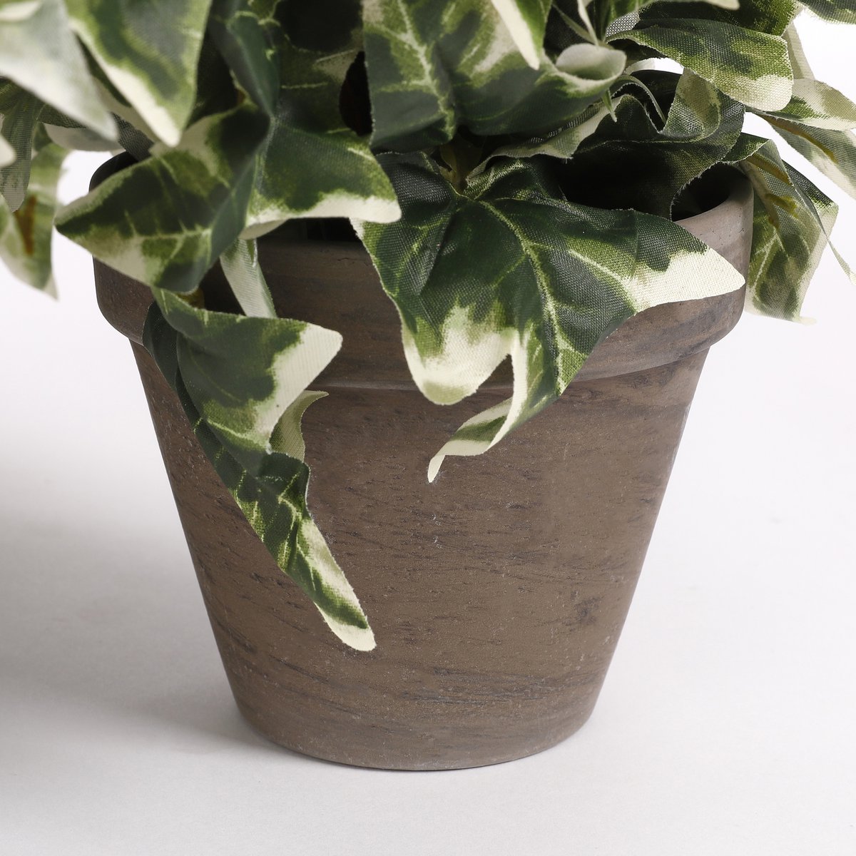 Hedera Kunstplant in Bloempot Stan H45 x Ø25 cm Groen Bont