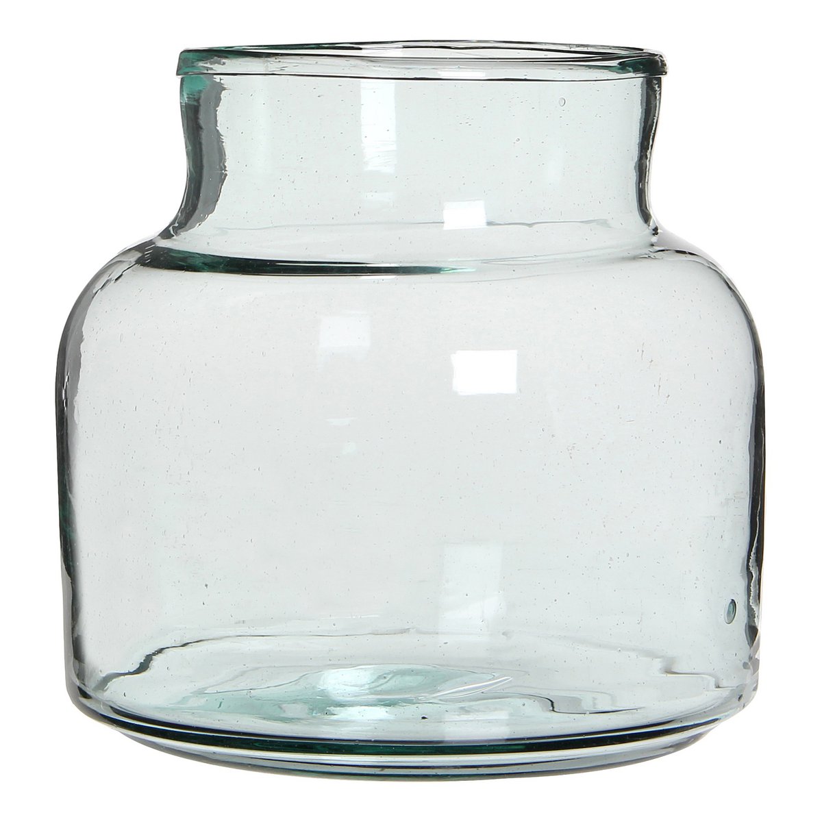 Fien Clear Vaas Transparant Gerecycled Glas H20 x Ø21 cm