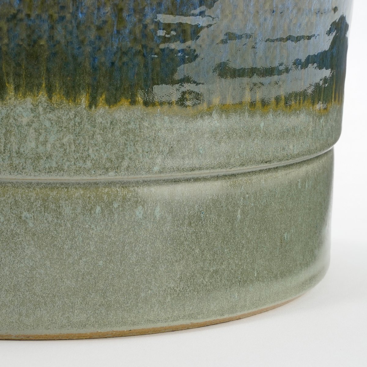 Eden Bloempot Terracotta Donkerblauw H20 x Ø22 cm