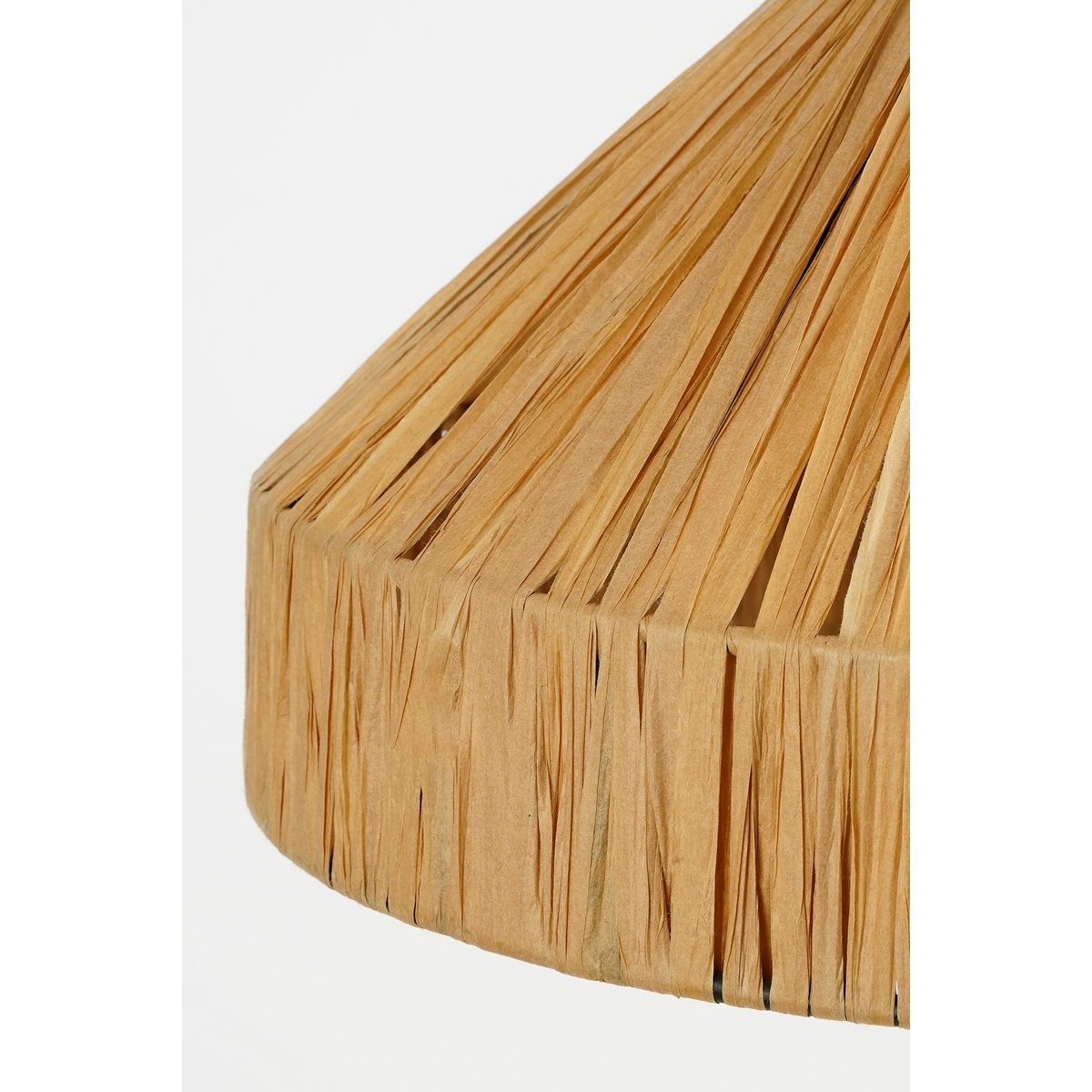 Elli Hanglamp Raffia Lichtbruin Ø 30 cm en 18 cm