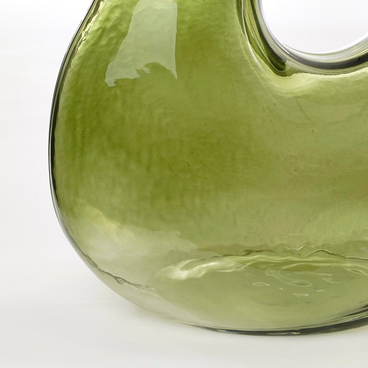 Uniq Clear Vaas glas Lichtgroen  L19 x B11 x H25 cm