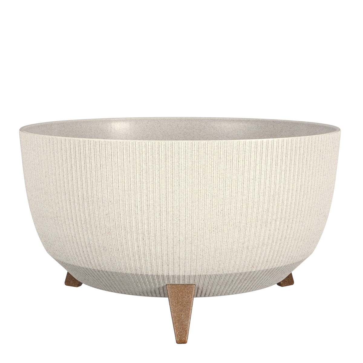 Celestia Bloempot Beige op Poten H22 x Ø47 cm