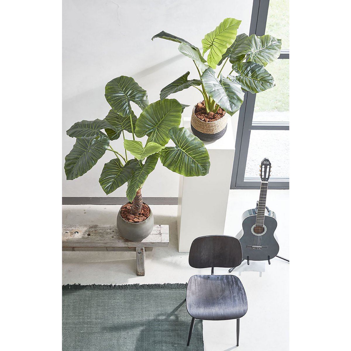 Taro Kunstplant H100 x Ø70 cm Groen