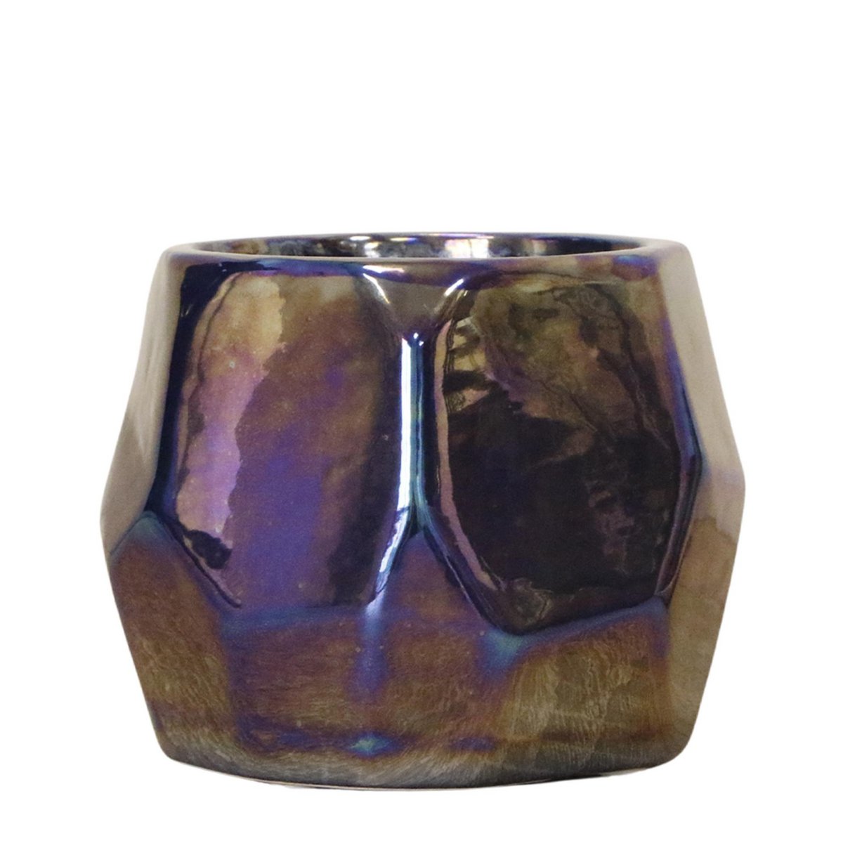Diamond Pot Blauw Ø9cm