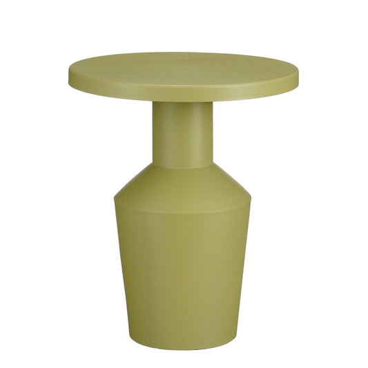 Velero Bijzettafel H41 x Ø34 cm Metaal Lichtgroen