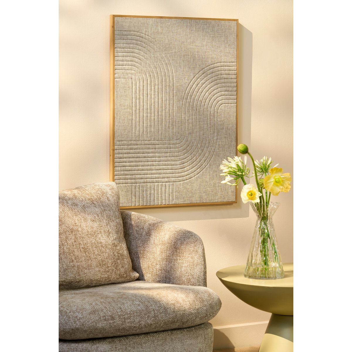 Misty Wanddecoratie L60 x B3 x H80 cm D2