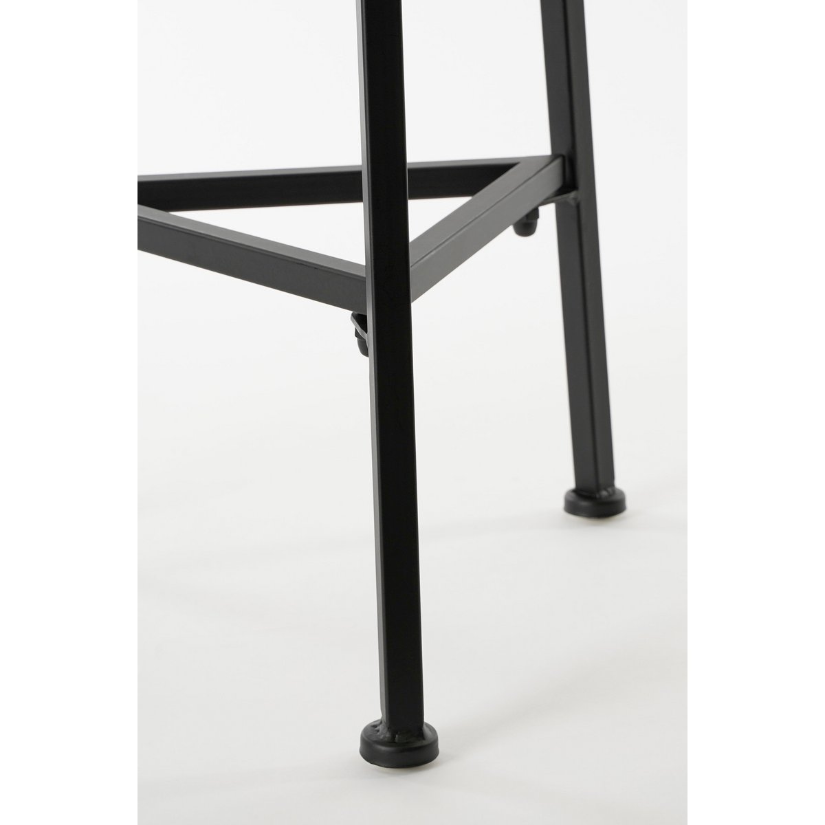 Alice Plantentafel H80 x Ø30 cm Metaal Zwart