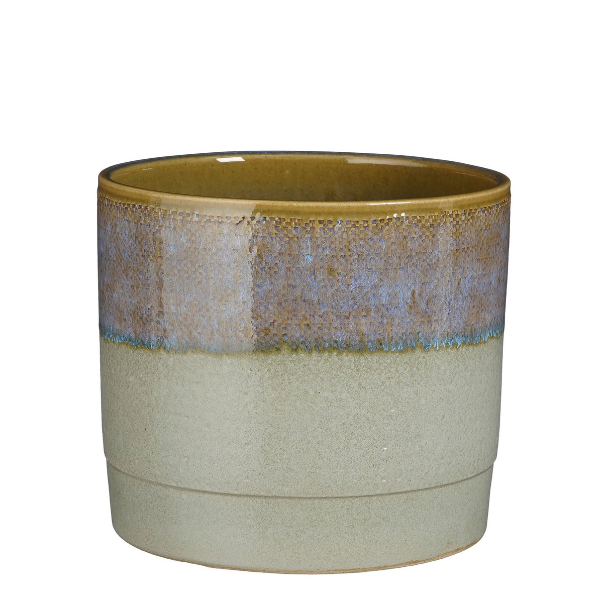 Eden Bloempot Terracotta Donkerblauw H20 x Ø22 cm