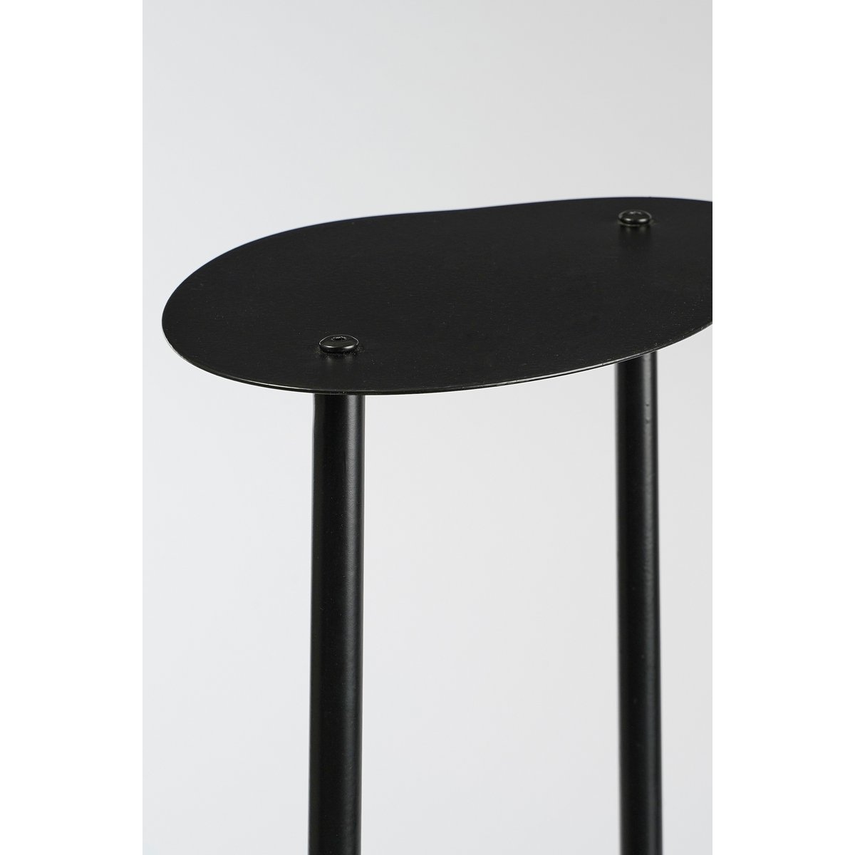 Esra Plantentafel L48 x B27 x H100 cm Metaal Zwart