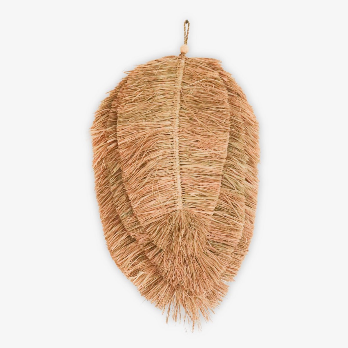 Tipi Tropisch Wanddecor Bladvormig Handgeweven van Raffia