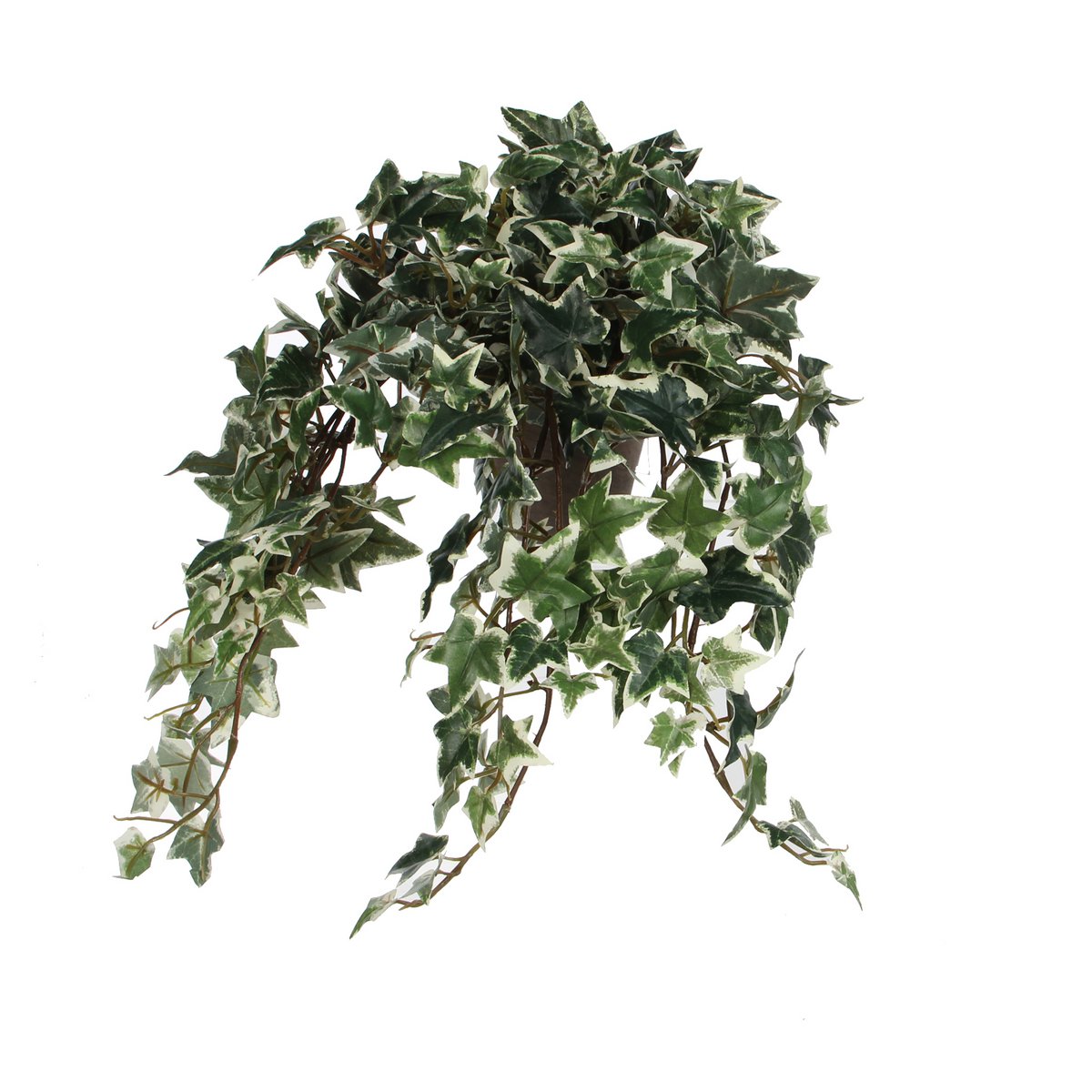 Hedera Kunstplant in Bloempot Stan H45 x Ø25 cm Groen Bont