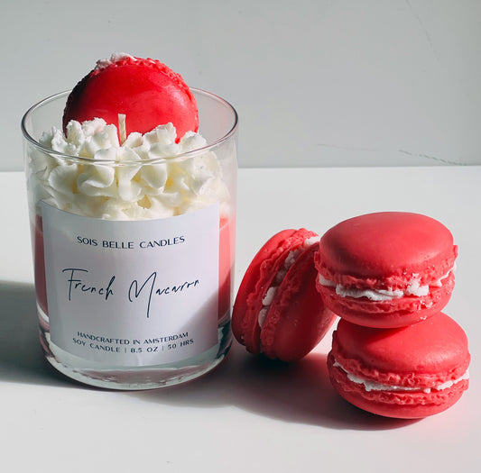 Geurkaars Sweet French Macaron