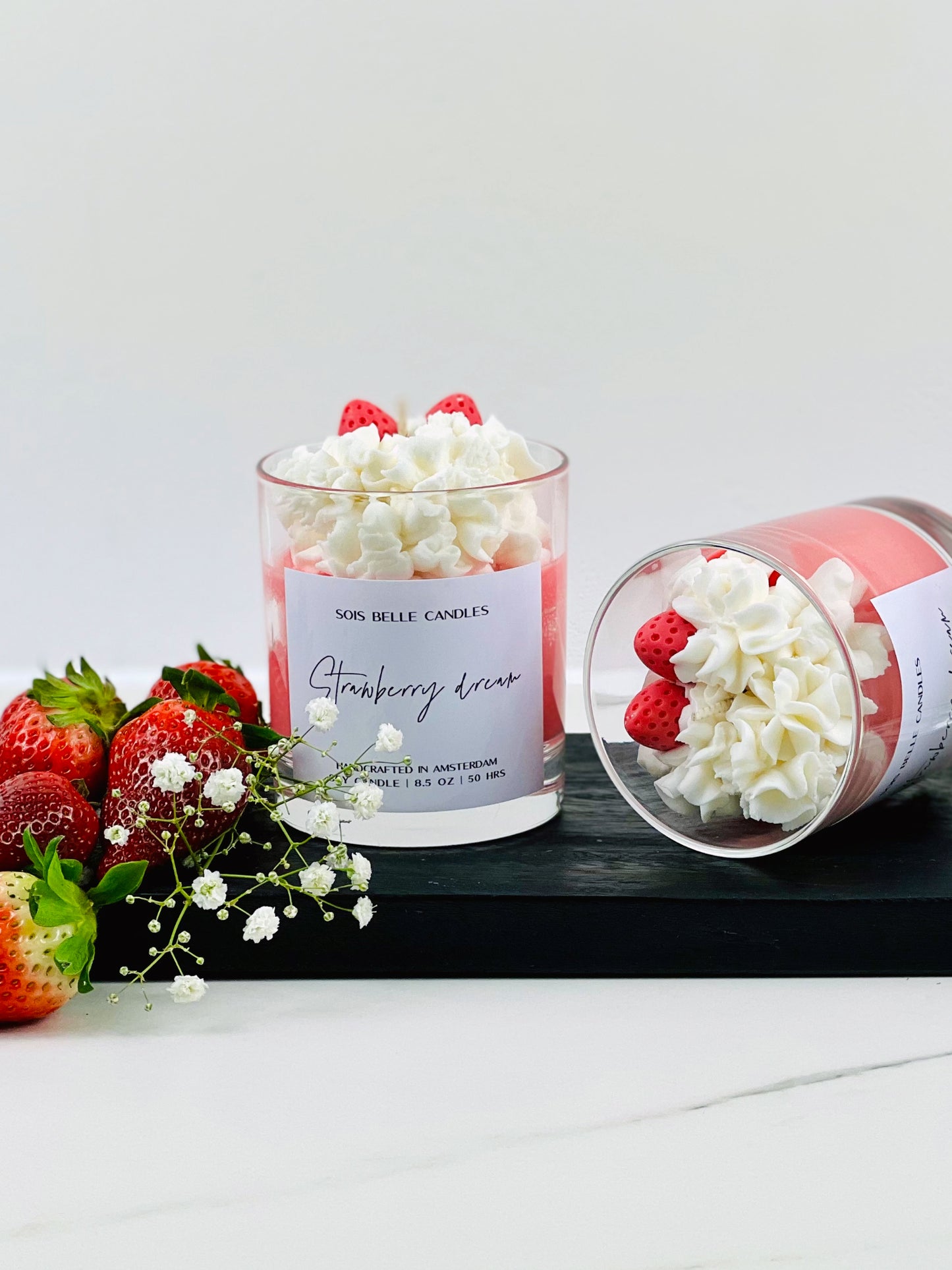Geurkaars Strawberry Dream