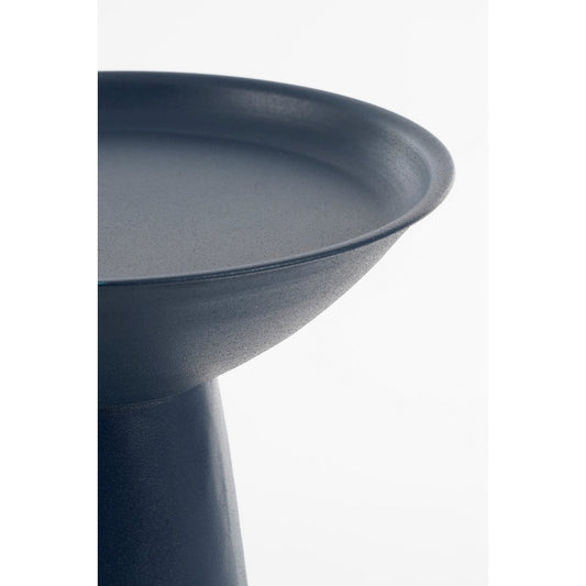 Coneo Bijzettafel H49 x Ø25 cm - FSC 100% - Metaal - Donkerblauw