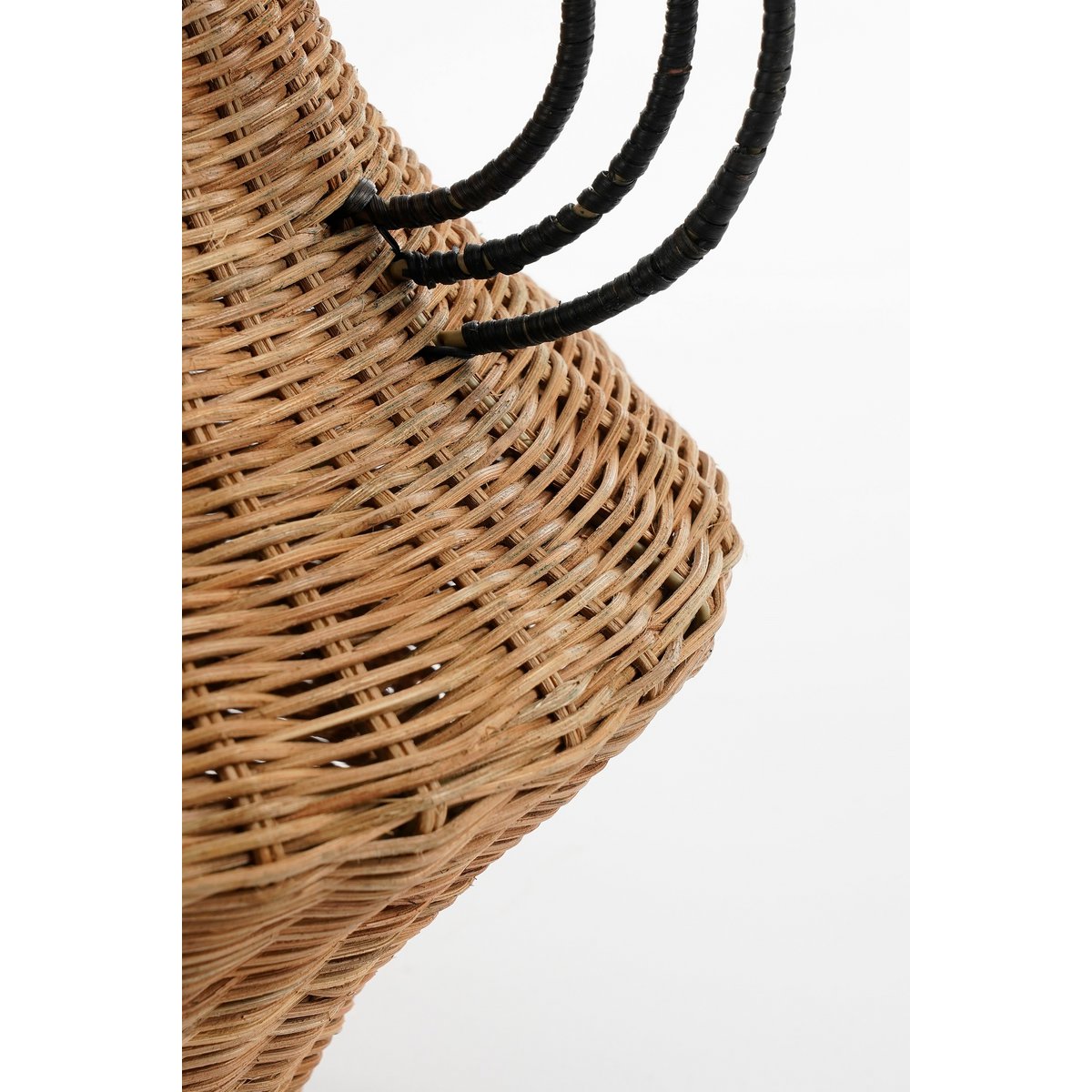 Flame Decoratie Vaas H43 x Ø30 cm Rotan