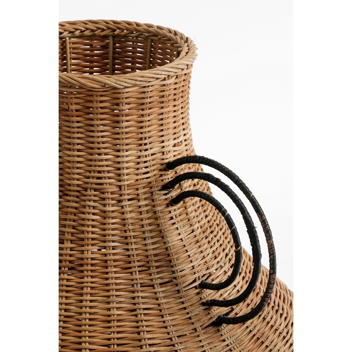 Flame Decoratie Vaas H43 x Ø30 cm Rotan