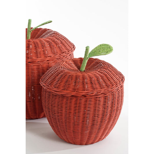 Appel Opbergmand met Deksel Set van 2