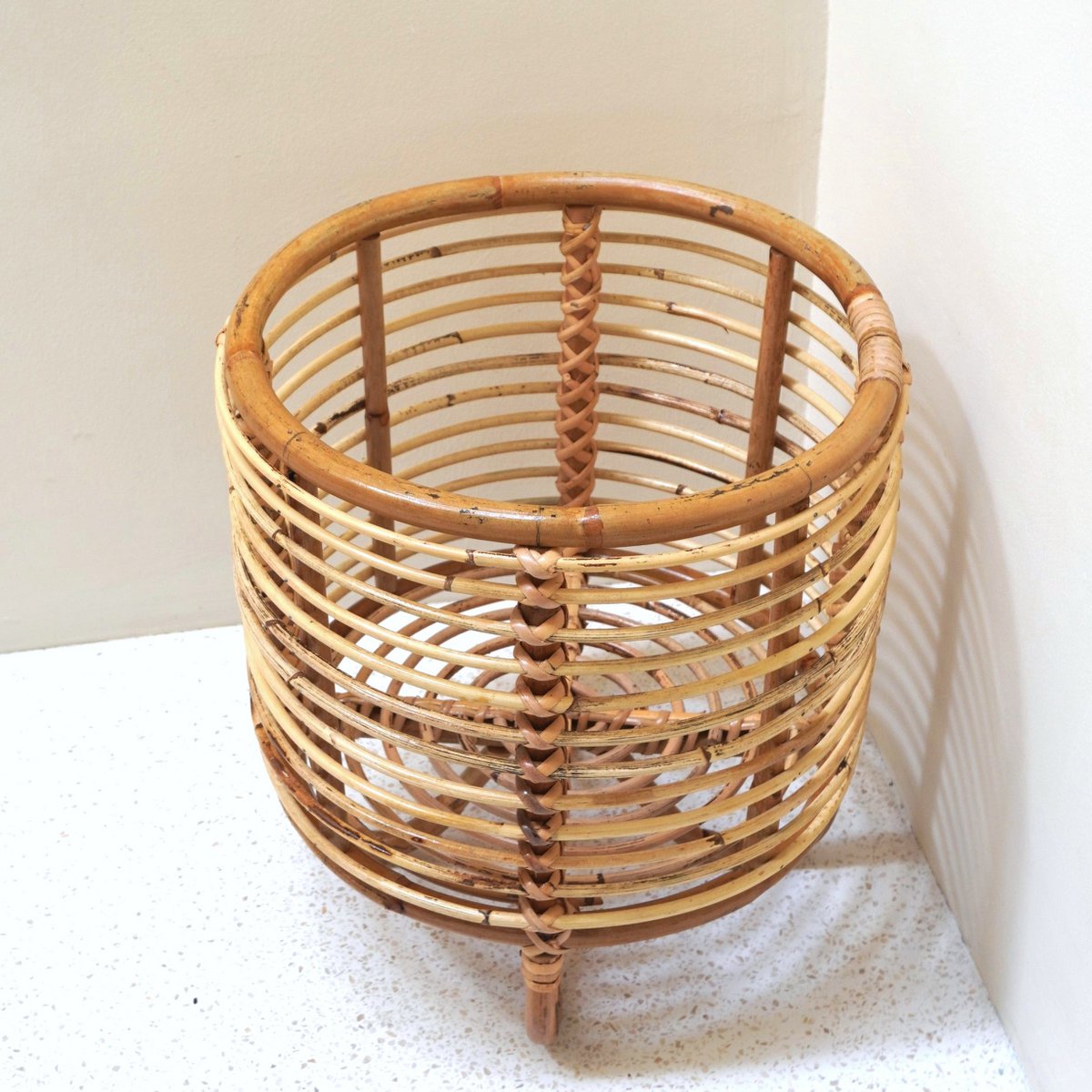 Adi BOHO Rotan Plantenstandaard